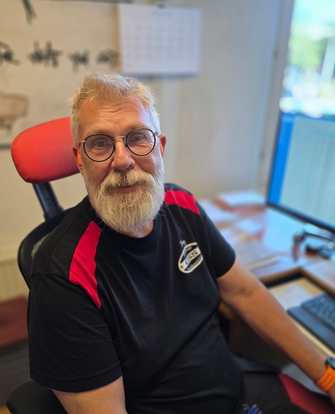 Tony Sommargren, ägare och vd på Göteborgs Storköksservice, vid sin arbetsplats i Göteborg